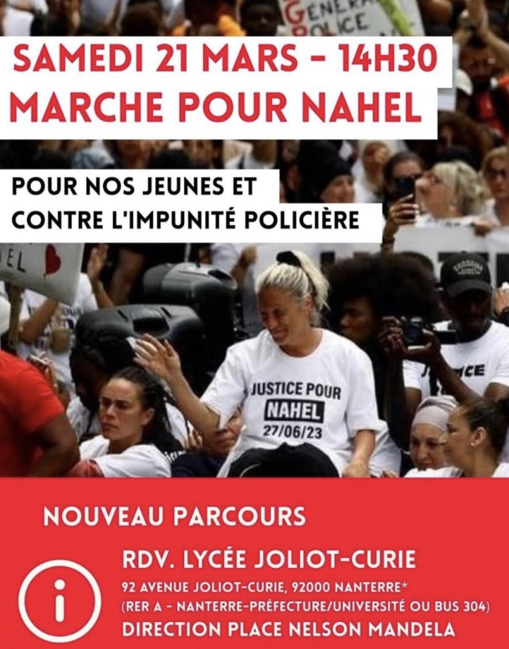 MARCHE POUR NAHEL MARCHE POUR NAHEL