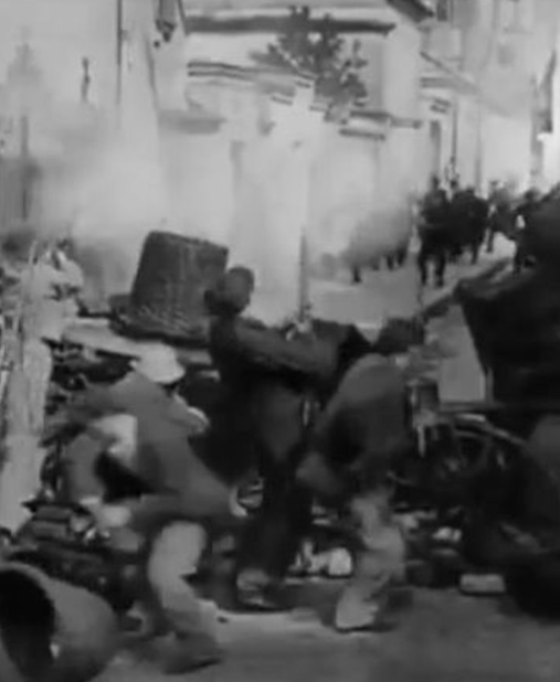 L’enfant sur la barricade – Alice GUY (1907) L’enfant sur la barricade – Alice GUY (1907)